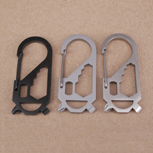 户外多功能单车工具爬山扣 弹簧钩挂扣 便携螺丝刀套装 大号M1