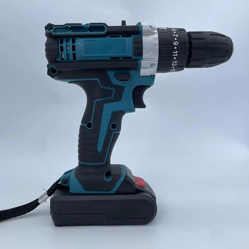 Cross-border rechargeable lithium electric drill pistol drill power tool household electric screwdriver multi-function impact drill