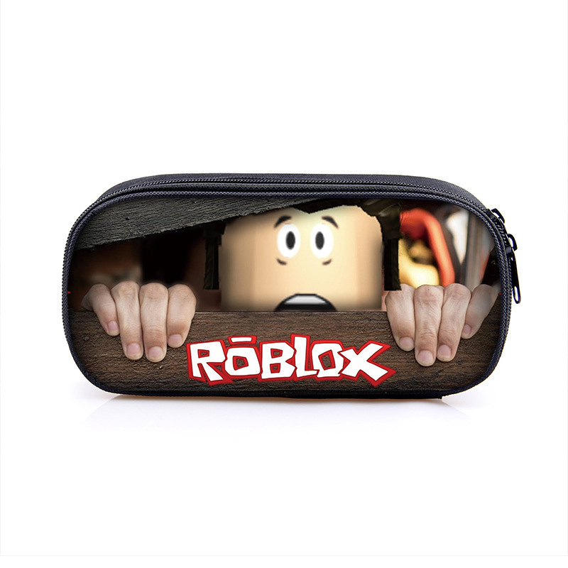 新しい roblox 単層鉛筆バッグ Roblox ポリエステル垂直正方形文具バッグ韓国語版子供の鉛筆バッグ|undefined
