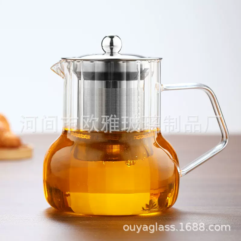 玻璃泡茶壶茶具套装家用花茶小水壶耐高温加厚耐热过滤煮茶壶茶器
