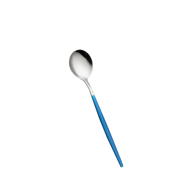 Korean dessert fork stainless steel, tableware, internet celebrity