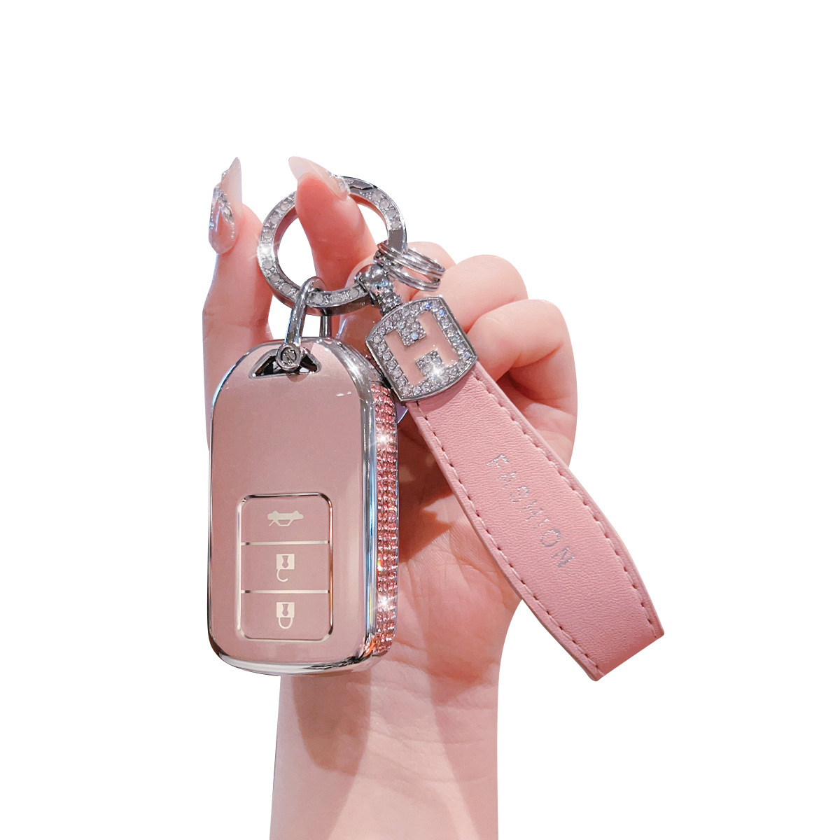 Suitable for the Key Cover on the Picture Crv Eleventh Generation Civic Accord Xrv Car Haoying Hrv Male 2024 New High-End Bag