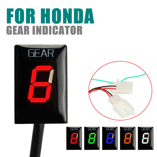 Applicable for Honda motorcycle modification accessories LED gear position display digital display gear indicator old model