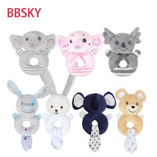 Cartoon Animal Hand Ring Toy Hand Ring Rabbit Baby Elephant Koala Hand Stick BB Call Voice Hand Ring