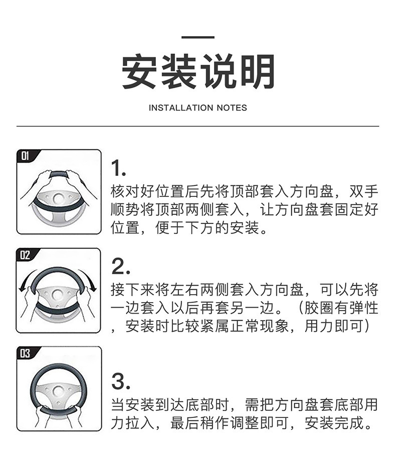 Top layer Leather Special Toyota leather steering wheel cover Corolla sharp leather Lei Ling Camry RAV4