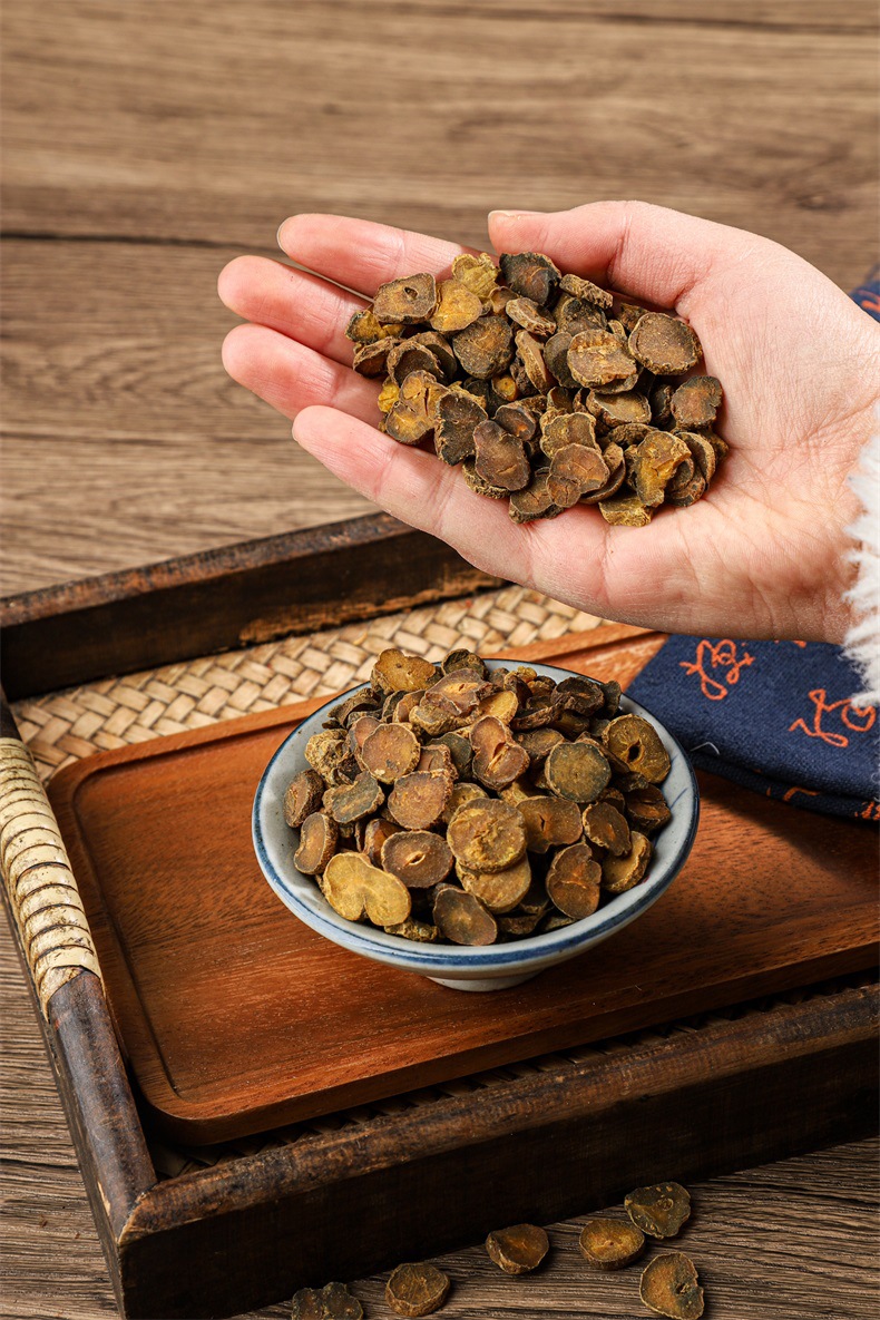 Dried Corydalis Rhizome Yuan Hu Slices 500g TCM Herbal Decoction Pieces specifications