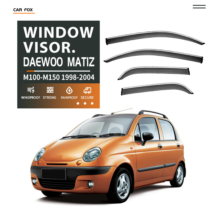 Suitable for Daewoo Matiz Window Visor, Rain Shield, Sunshade, Rain Eyebrow