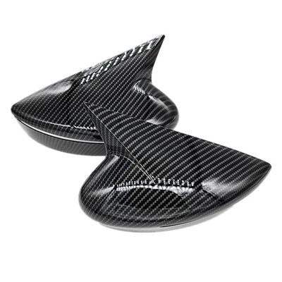 Suitable for Nissan Bluebird 15-23 carbon fiber rear view rearview mirror Horn ear shell cover modification parts (Other Car Modifications) - nissan-bluebird-15-23-carbon-fiber-pair-with-lights