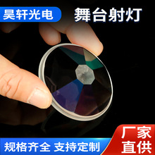 舞台射灯非球面复眼排镜用于复杂光斑塑造输出锐利边界与均匀照度