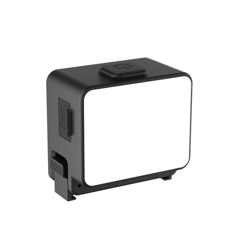 Aplicable a DJ DJ Pocket3 Lámpara de complemento de luz Accesorios de cámara de movimiento de ojo de la cabeza Magnético desmontaje rápido ajuste de temperatura de tres colores