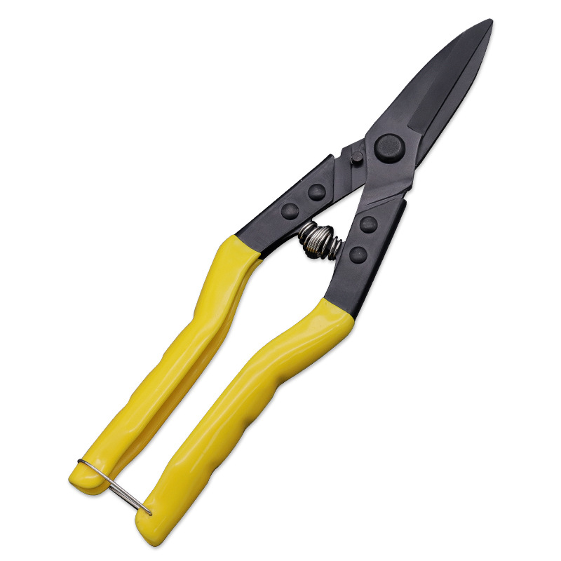 阳江厂家批发直头铁皮剪刀 不锈钢工业剪铁皮钢丝剪  剪钢板剪刀