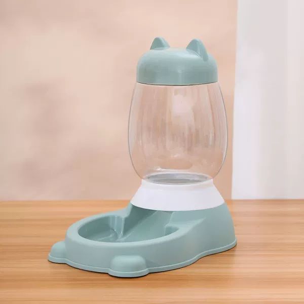 F5 cat ear feeder (blue blunt and dark green)