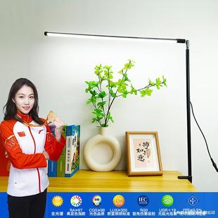 High Brightness Work Desk Lamp Long Clip Lamp Led Learning Eye Protection Clip Lamp High Wattage Smart Clip Lamp