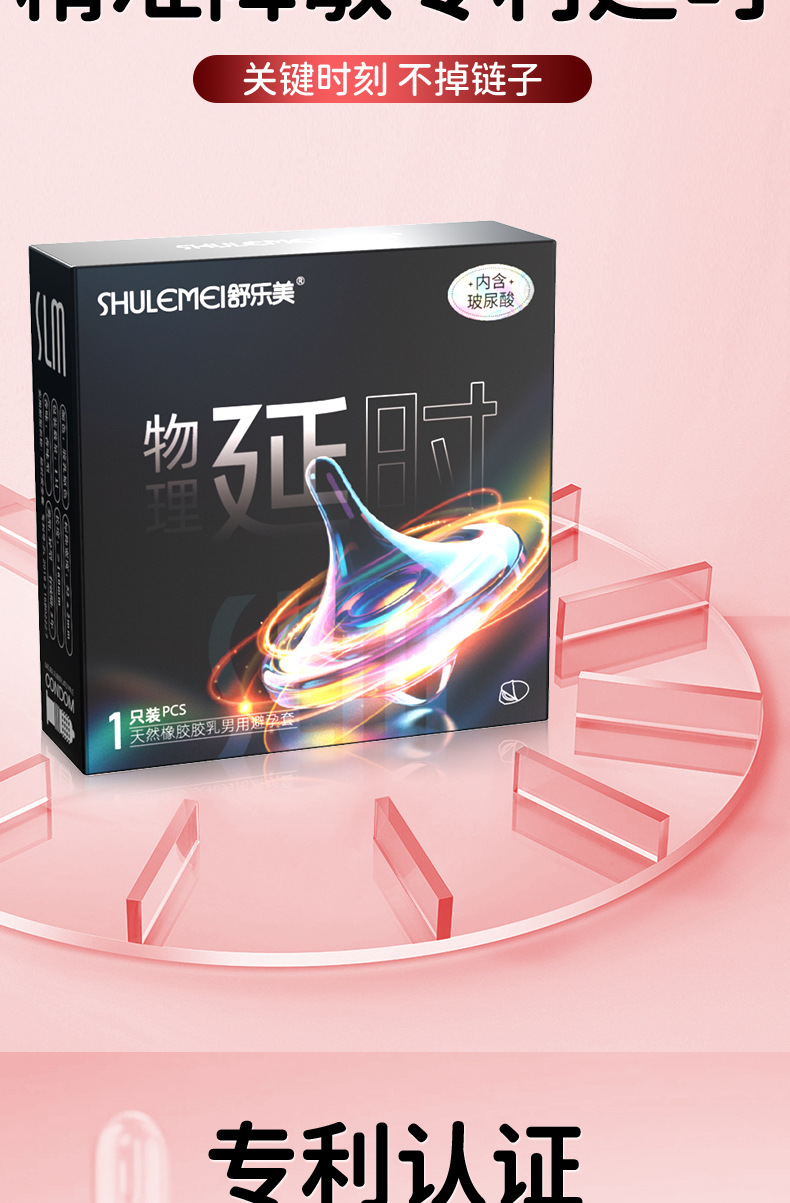 Shulemei 2er-Packung Ultra-Dünn 001 Kondome Familienplanungsmaterialien Meituan Hotel Nachtclub tragbare Sicherheitskondome