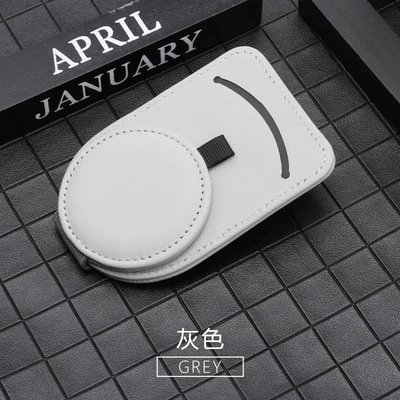 Car Glasses Clip/Bill Clip Multifunctional Car Sunglasses Holder Glasses - grey