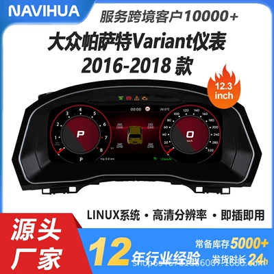 Control, automobile instrument - 16-18-passat-variant