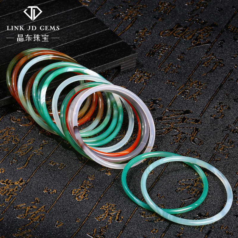 Jingdong jewelry 3A agate Jingdang bracelet step by step smart fashion all-match ancient style girlfriends jewelry wholesale