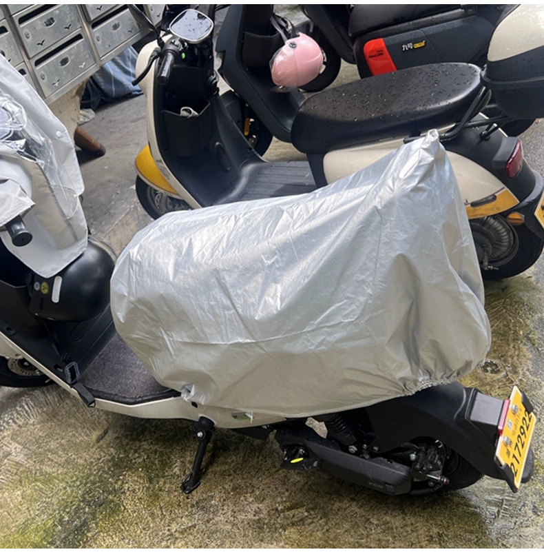 Electric Vehicle Cover, Rainproof Cover, Sunshade, Waterproof, Snowproof, Frostproof Cover, Electric Motorcycle Seat Cover, Dustproof, Thickened Oxford Cloth