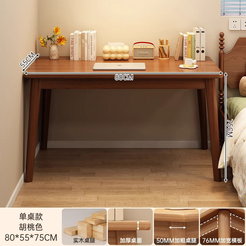 escritorio de computadora de madera maciza escritorio de dormitorio para adultos escritorio de escritorio simple escritorio de estudio rectangular escritorio