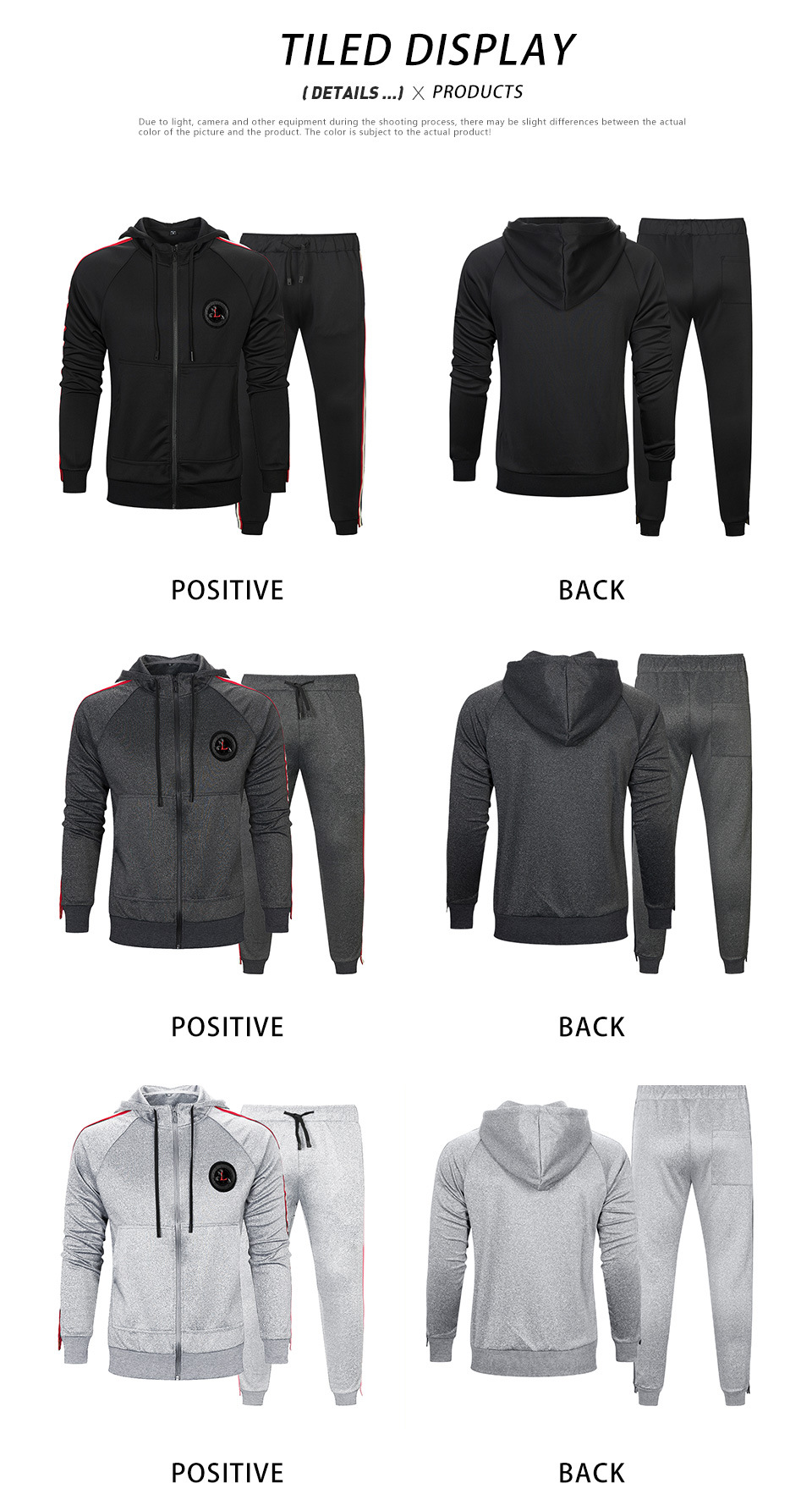 nouveau costume de pull à capuche polyvalent décontracté de sport pour hommes grande taille cardigan rétro_voghion.com