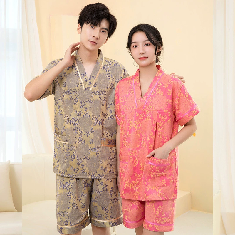 High cotton bathrobe, massager, wholesale