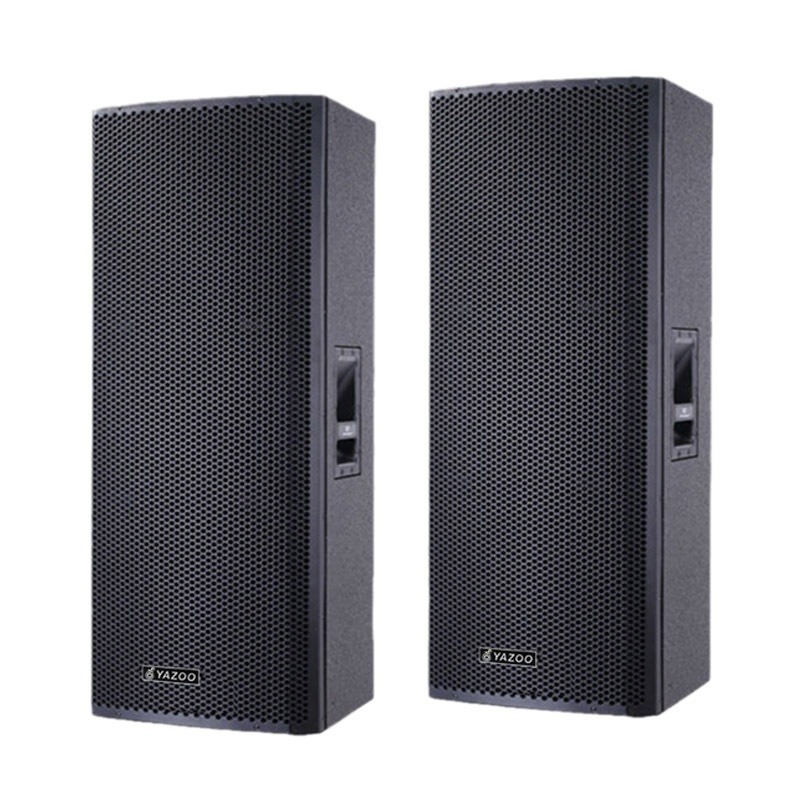 Al por mayor personalizado JBL doble 15 pulgadas pasiva etapa profesional altavoz rendimiento al aire libre escenario cuadrado traje de audio