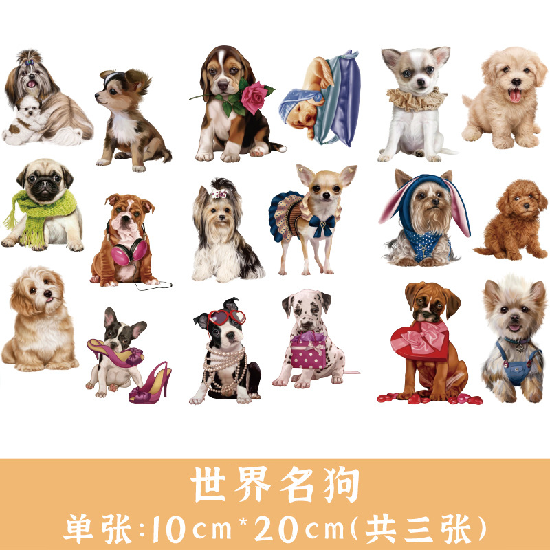 Yue Zhen ins fresca plana carácter lindo diario colección DIY álbum y papel diario material al por mayor