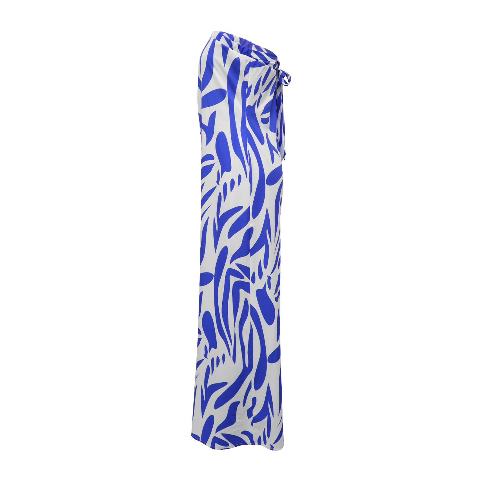 Women Clothing Printed Sleeveless Wide Leg Jumpsuit