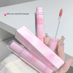 莎琪諾潤嘟嘟彩光唇釉 純欲水光感鏡面嘟嘟唇彩妝顯白唇彩素顏