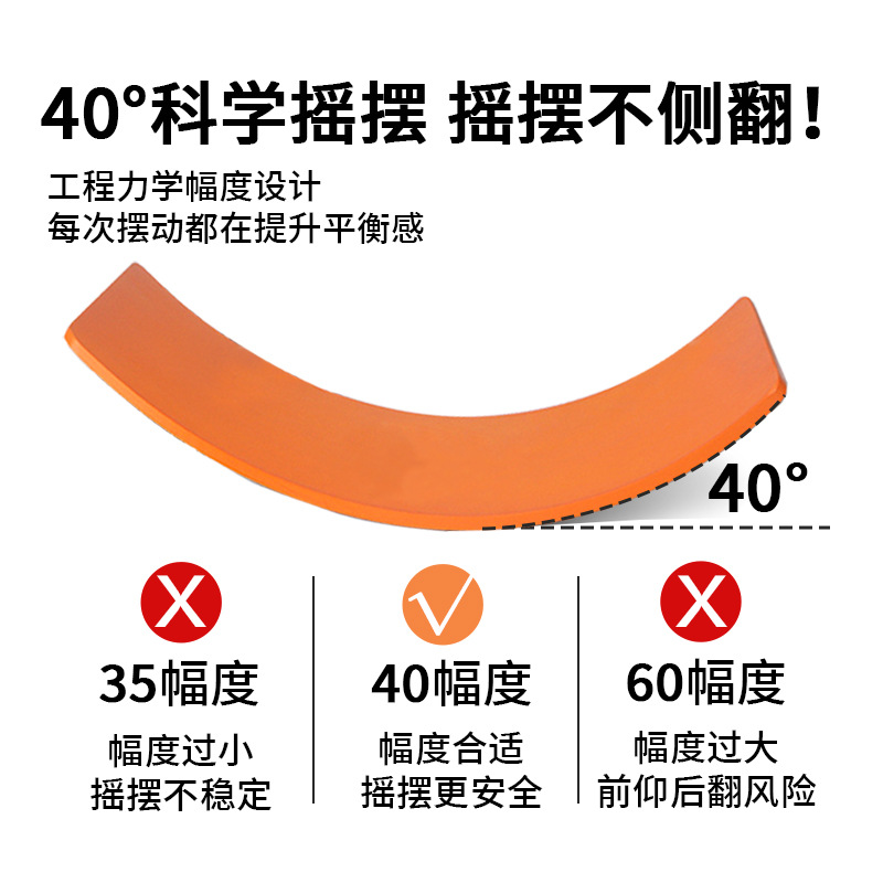 Yoga Balance Board Equipo de entrenamiento de integración sensorial de equilibrio inteligente para niños Pilates Juguetes de interior para el hogar Balancín