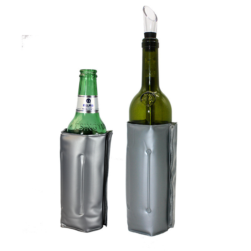 2025シャンパンワイン氷酒セット屋外氷酒セット氷マットpvc酒セット氷袋リサイクル可能|undefined