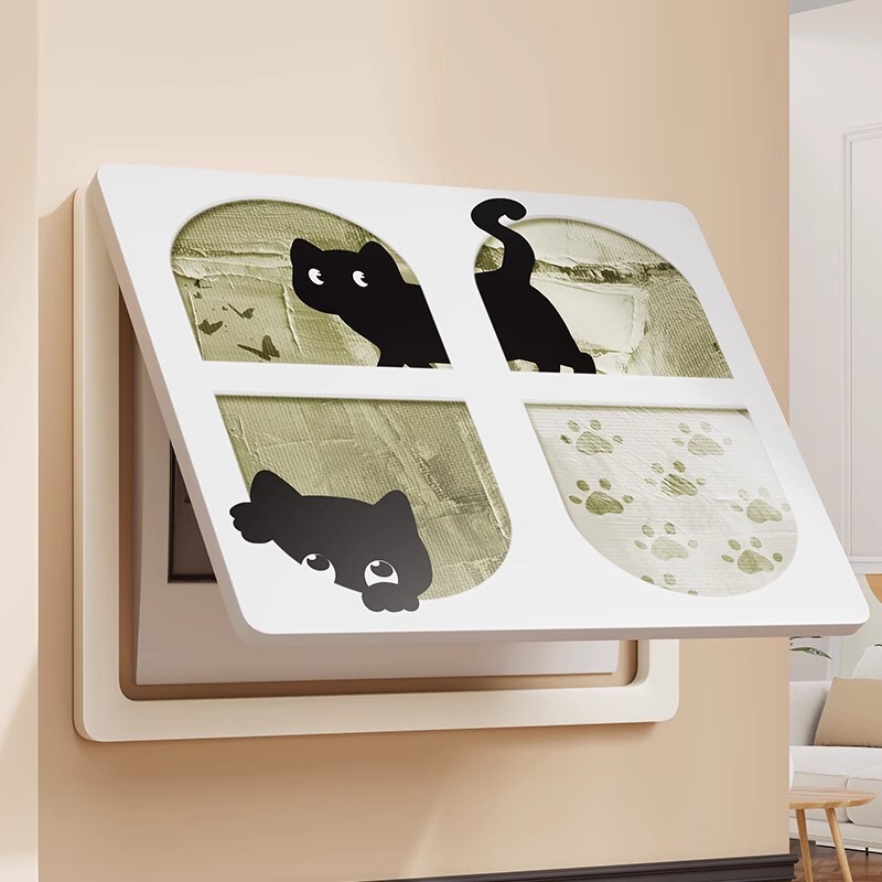 メーターボックス装飾画 2025 新しい配電ボックスボックスブロック吊り絵画パンチングスイッチなし壁画ライト高級ハイエンド|undefined
