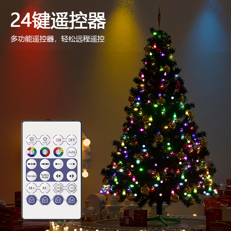 20 metros de lámpara de cadena de lámpara USB LED 5V iluminación decorativa bluetooth luz de árbol de Navidad iluminación decorativa para el hogar luz de atmósfera