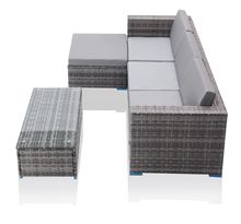 户外家具亚马逊促销藤椅沙发pe仿藤沙发庭院三件套装