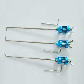 钓鱼配件 飞磕挡针渔具飞磕鱼护脱钩器 钓鱼挡针不锈钢取鱼摘钩器