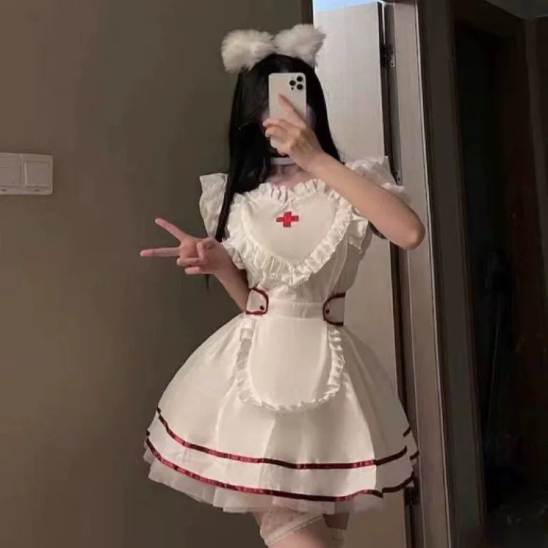 Униформа, комплект, Lolita стиль, косплей, Хэллоуин