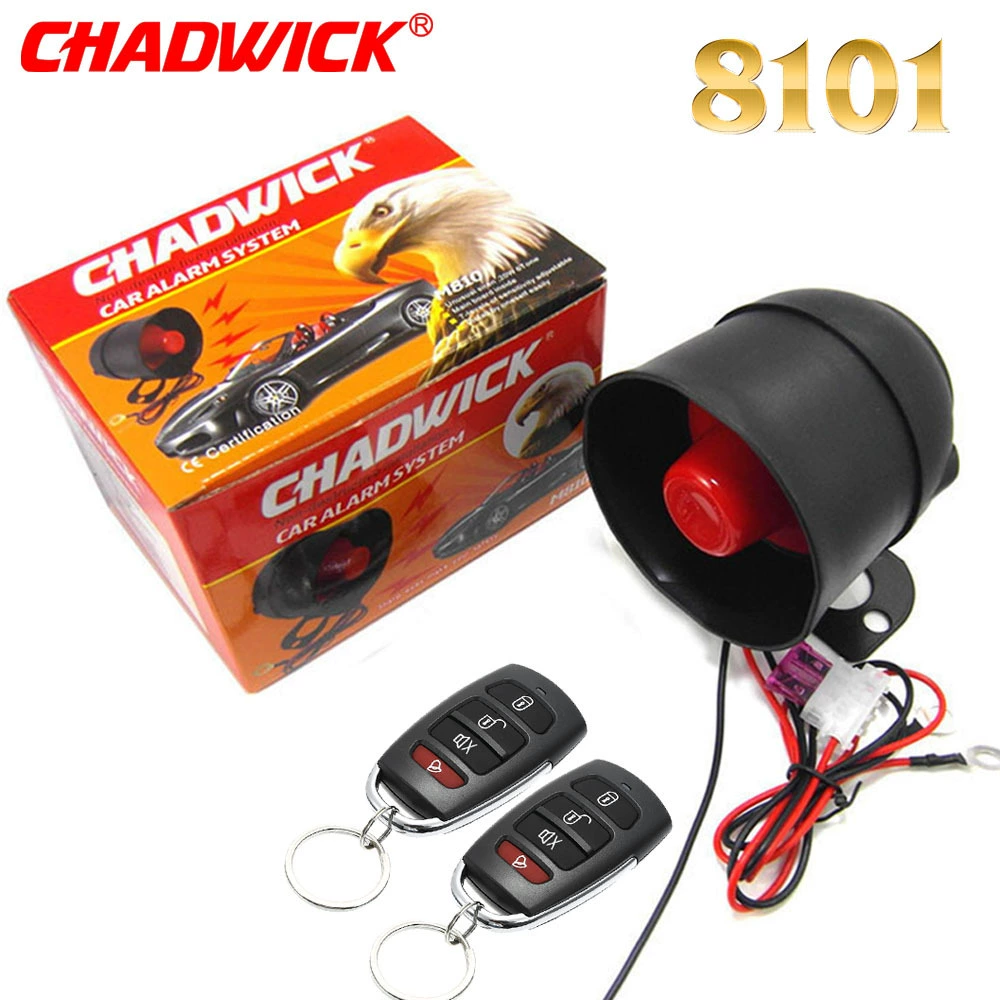 Автомобильная противоугонная сигнализация CHADWICK без резки, английская версия, автомобильная сигнализация Dart M810-8101