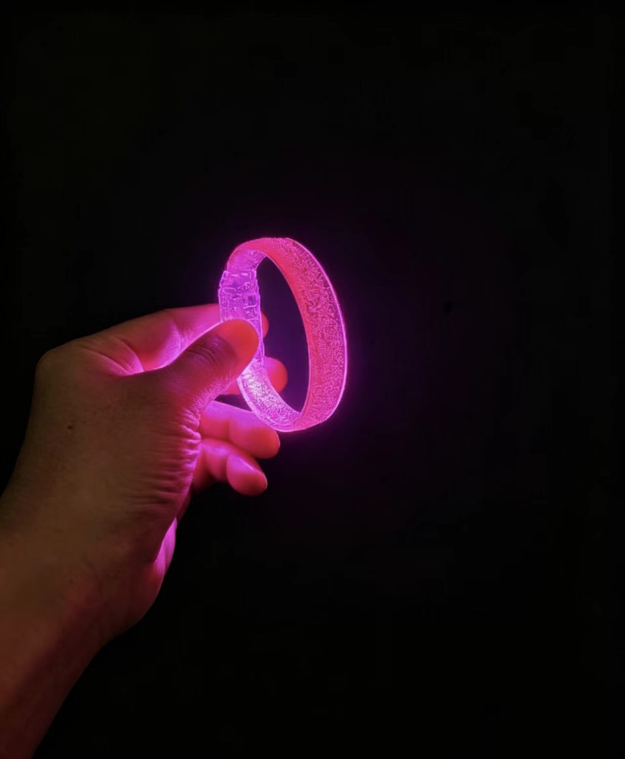 Nueva decoración para niños, pulsera ancha luminosa, joyería, pulsera fluorescente de burbujas, LOGOTIPO privado, empuje, regalo de juguete image 15