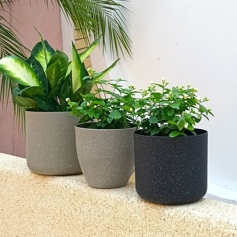 Flower pot resin Plastic stone Simplicity Outsize a living room balcony thickening wholesale On behalf of One piece On behalf of