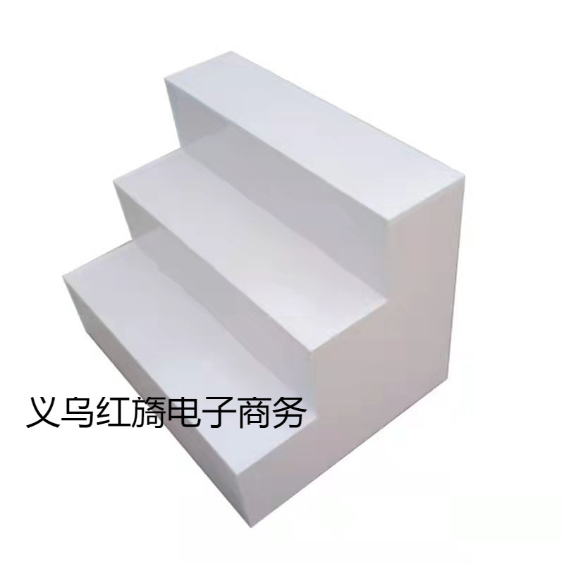 台阶中岛柜梯形货架置物架台鲜花礼品柜子阶梯式鞋架化妆品展示柜