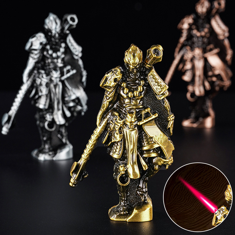 XF5301黑神话悟空动漫模型潮玩摆件游戏手办充气防风打火机批发