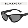 Fashionable sunglasses, trend glasses solar-powered, 2 carat, European style, punk style