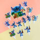 Amazon stitch birthday party decoration supplies cake size insert flag star baby
