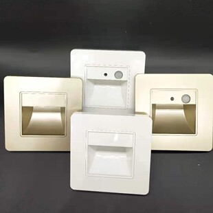 86 type embedded human body induction foot light led corridor stair aisle nightlight hotel step induction