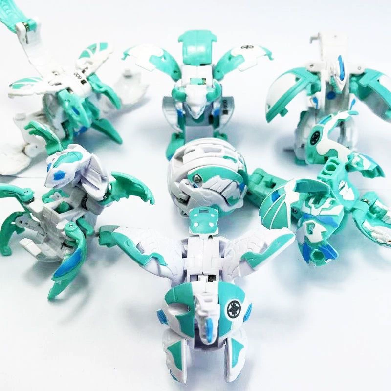 Трансформер Bakugan боевой минифигурка, 3,5 см, разные цвета (одна штука)