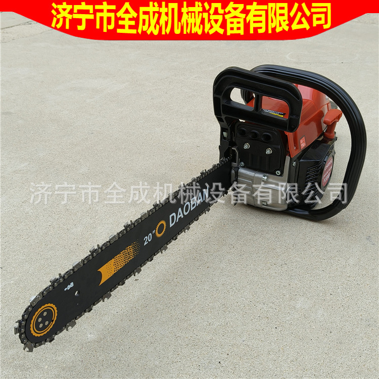 全成便携式二冲程四冲程汽油链锯价格手提式汽油毛竹锯20寸汽油锯