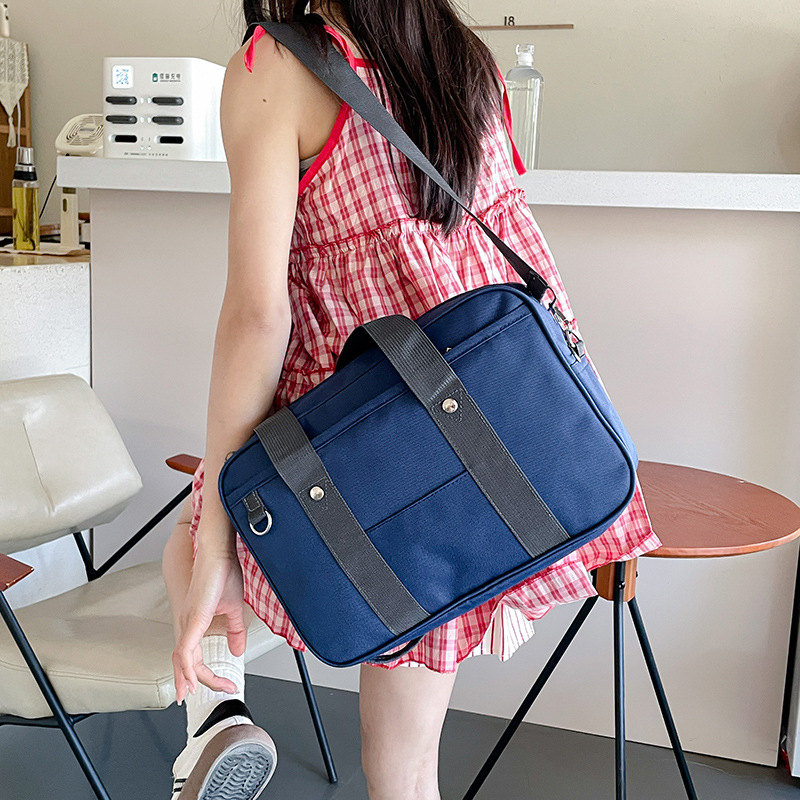 Laptop bag with customizable logo, new style, handbag, business shoulder bag, crossbody bag, student backpack, wholesale for export.