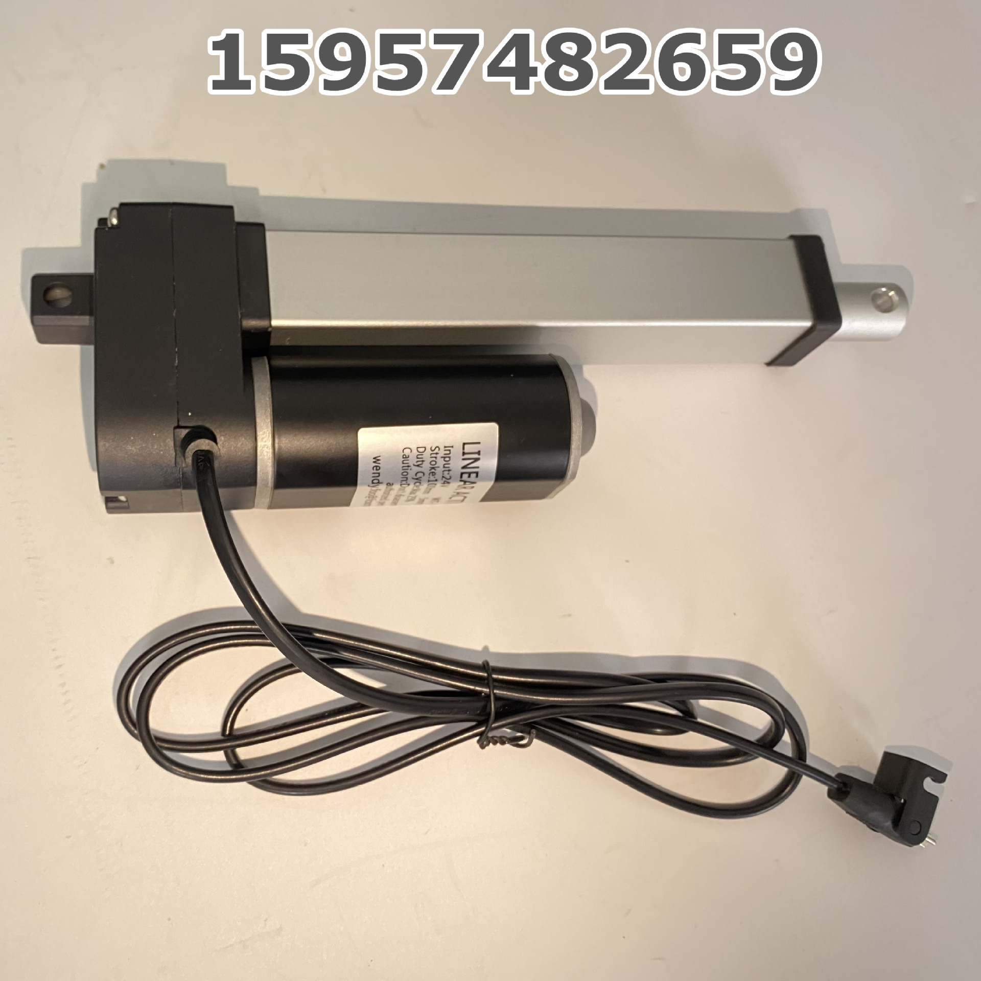 电动推杆电机自动伸缩杆往复直流24v小型12v工业大推力支撑升降器