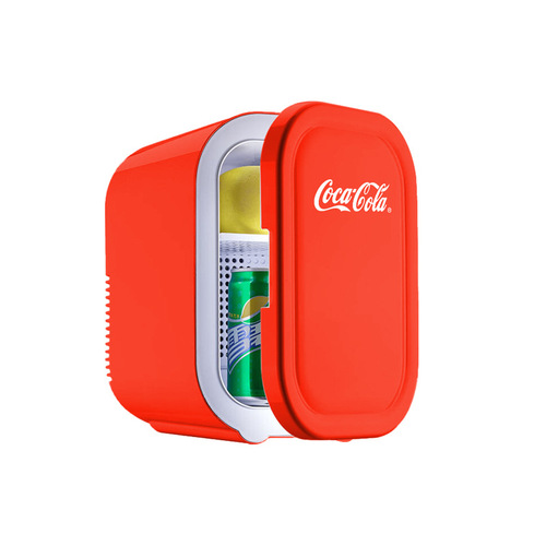 Coca-Cola 3L Mini Semiconductor Refrigerator/Cooler Wholesale Gift Car Dual-Purpose Car Refrigerator