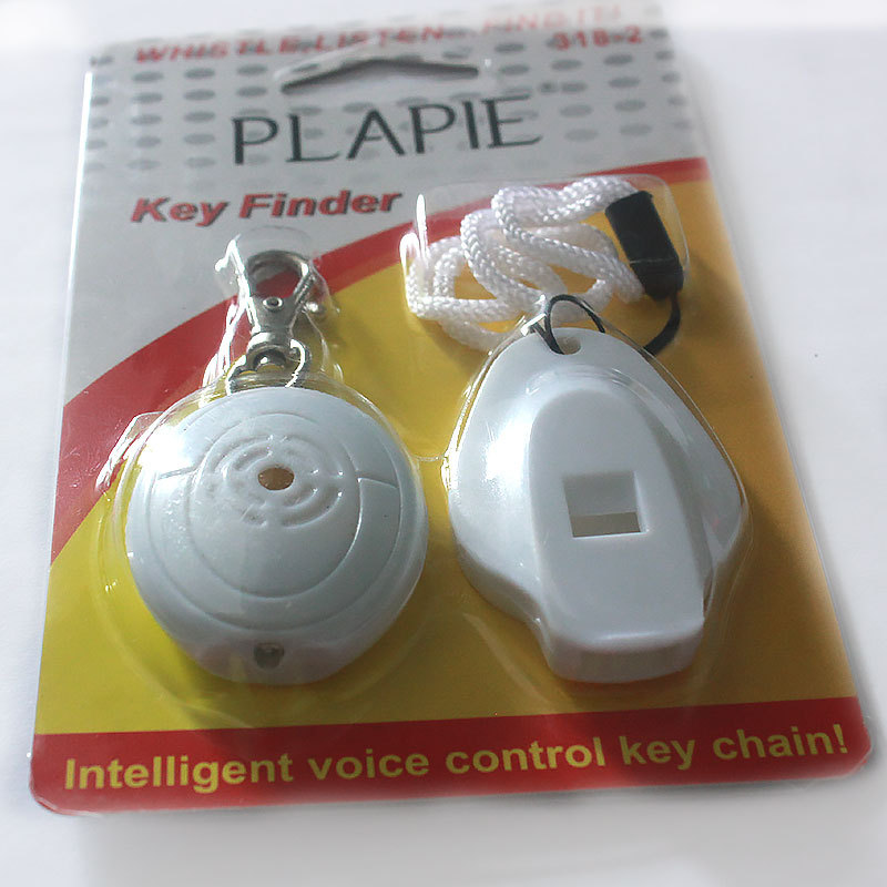 Llavero dispositivo anti-pérdida silbato inalámbrico búsqueda de detección de audio búsqueda de objetos regalo electrónico keyfinder